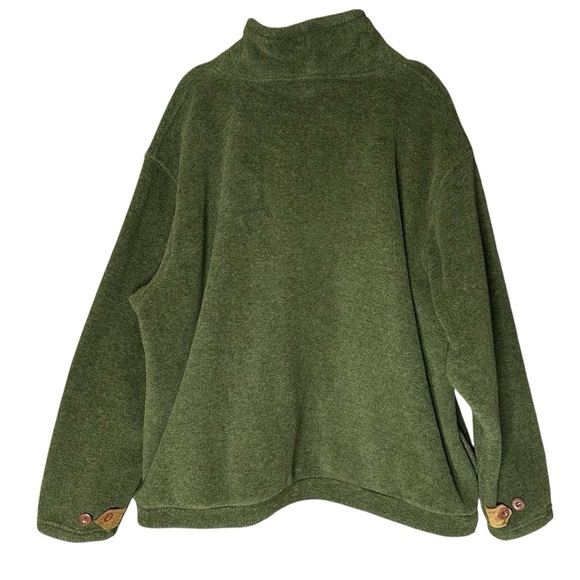 Orvis Men’s Green Fleece Pullover. Size XXL - Picture 2 of 7